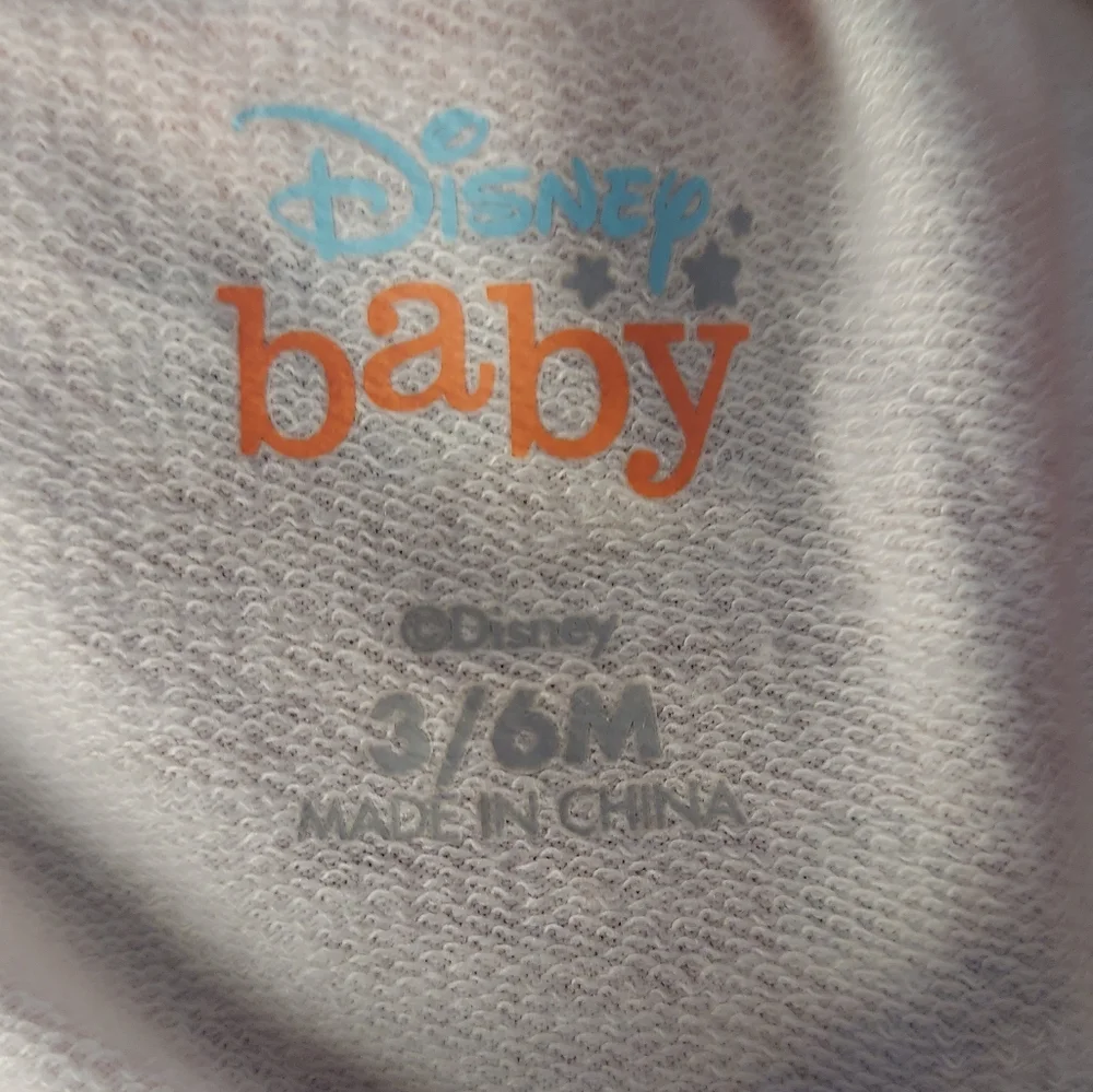 ⭐️3/$30- Minnie jumper with matching headband, peach, white silver,  3-6 months